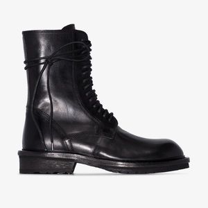 ANN DEMEULEMEESTER COMBAT BOOTS